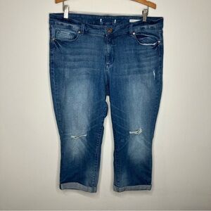 Code bleu soho crop jeans‎ size 14